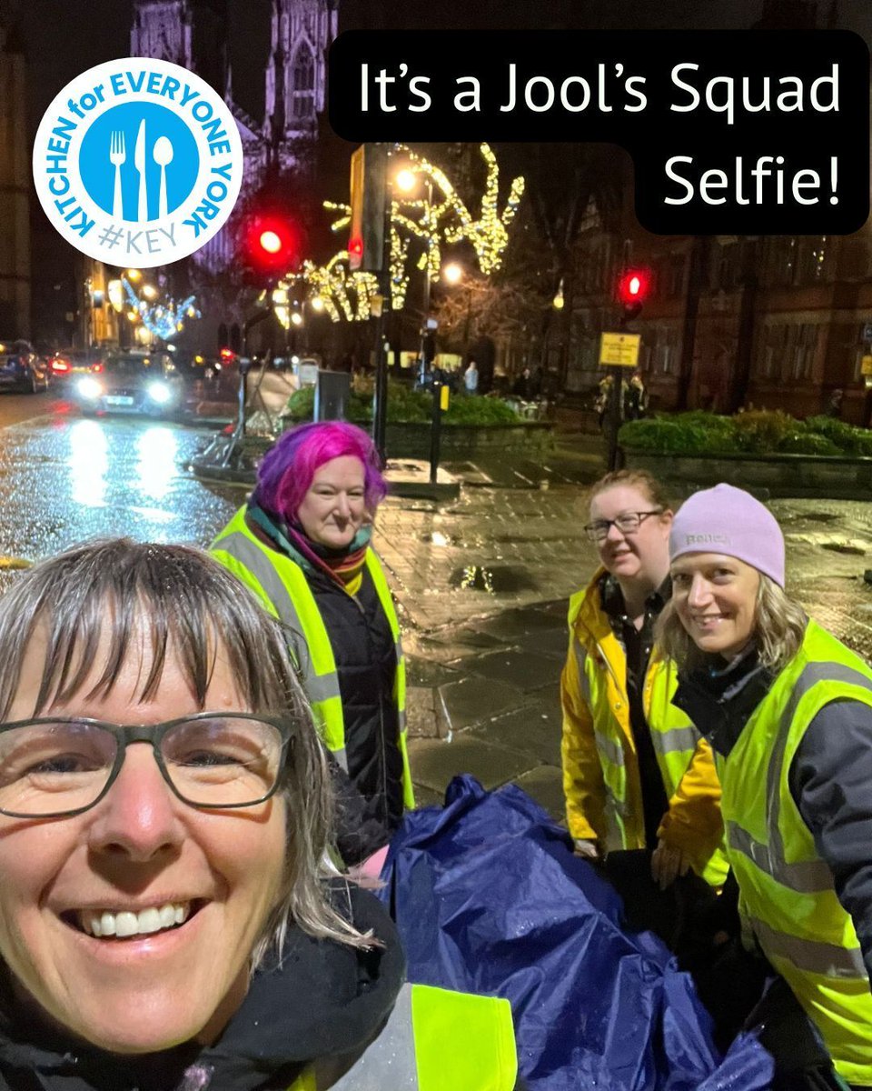 Our Queen of the Selfie, Jools, was out and about with her team of Outreach Superstars this week. 

Come rain, shine, or snow the team is out every Monday and Saturday

kitchenforeveryoneyork.org