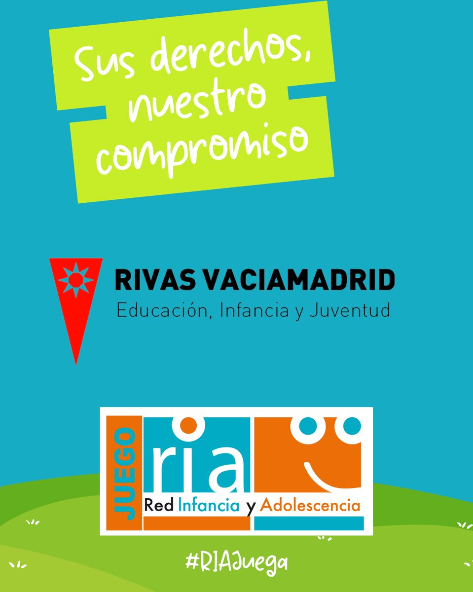 La RIA Juega. Sus derechos, nuestro compromiso.
Rivas Vaciamadrid celebra el derecho al juego con encuentros, talleres, deporte, festival de la infancia y múltiples sesiones de juego para todas las edades durante todo noviembre. ⤵️
#20N #RIAInfancia #RIAJuega #RivasVaciaMadrid
