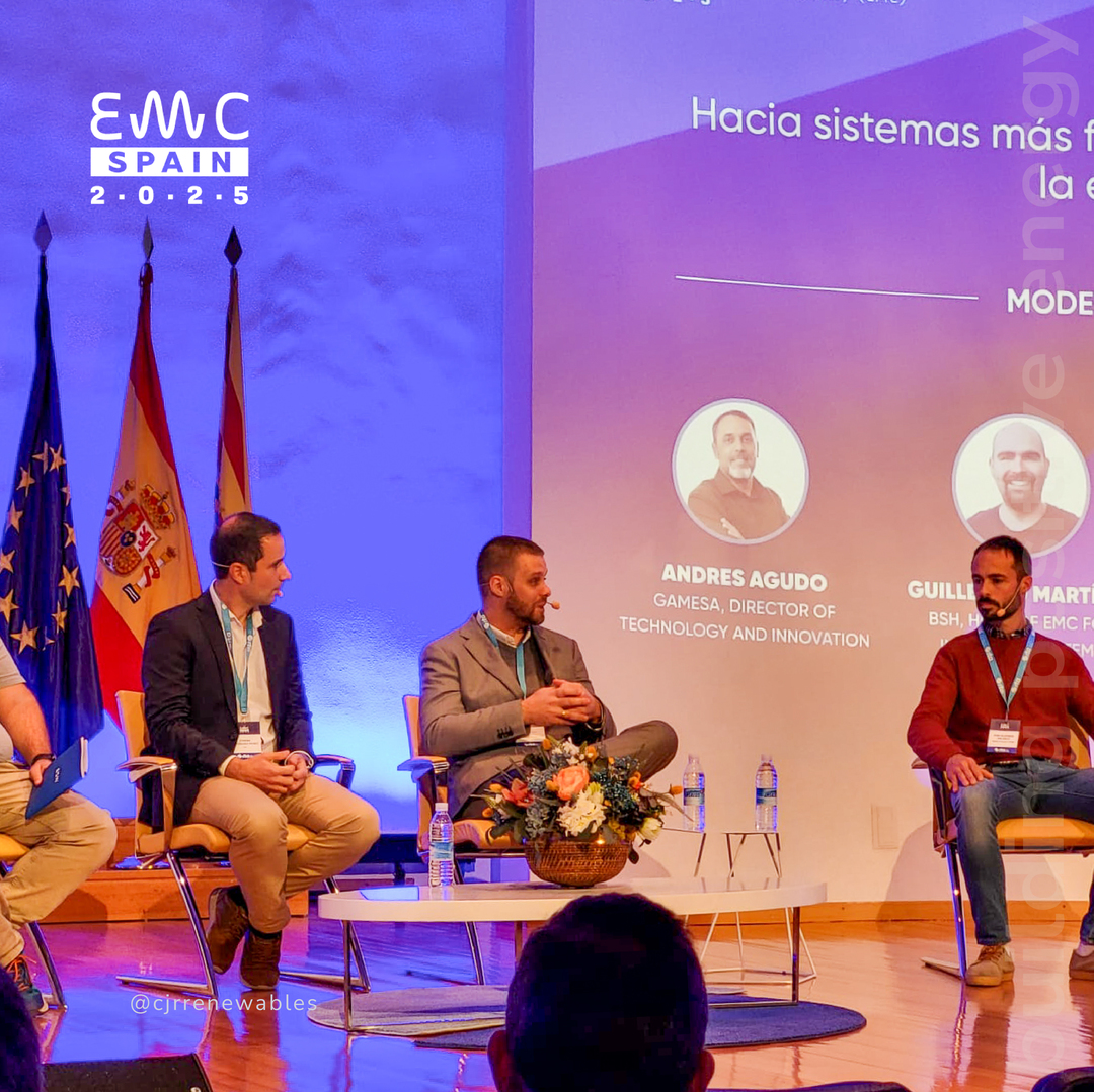 CJRRenewables's tweet image. CJR Renewables is participating in the Spanish EMC Days 2025, the leading Iberian forum dedicated to #Electromagnetic #Compatibility (EMC).