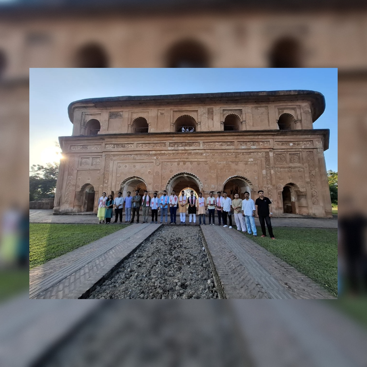 SEILOrgIn's tweet photo. The team of SEIL delegates visiting Northeast India toured several historic places in Jorhat city. This included the historic Dhekiakhowa Bornamghar, the Mahabir Lachit Borphukan Maidam, and the Swargadeu Chaolung Sukapha Integrated Complex etc.
#SEILTour2025  #SEIL2025 https://t.co/ySIn5a7cfK