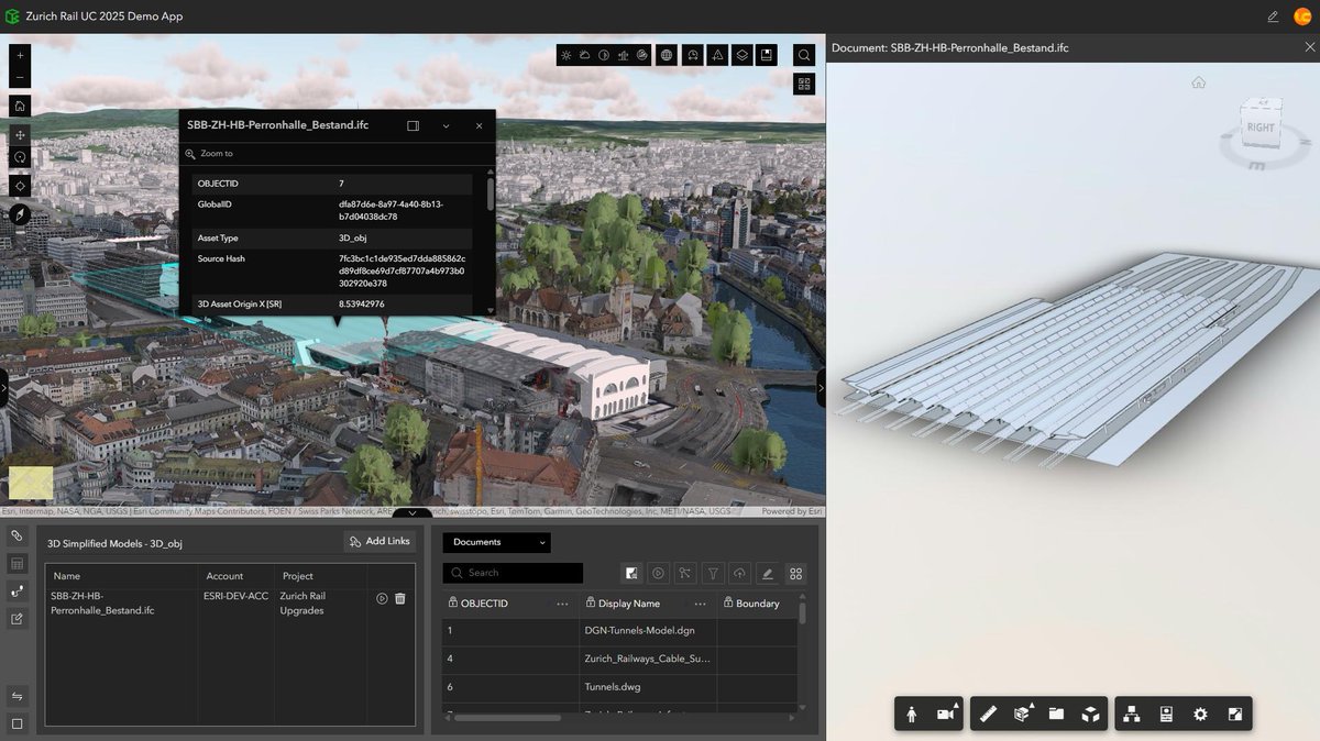 ArcGISApps's tweet image. What&apos;s new in #ArcGISGeoBIM on ArcGIS Enterprise 12.0? #ArcGISEnterprise 12.0 streamlines #GIS and #BIM integration with simplified 3D models, expands flexibility for building custom web apps, and adds support for more file formats.

Read to learn more ➡️ow.ly/vvmR30sRnou