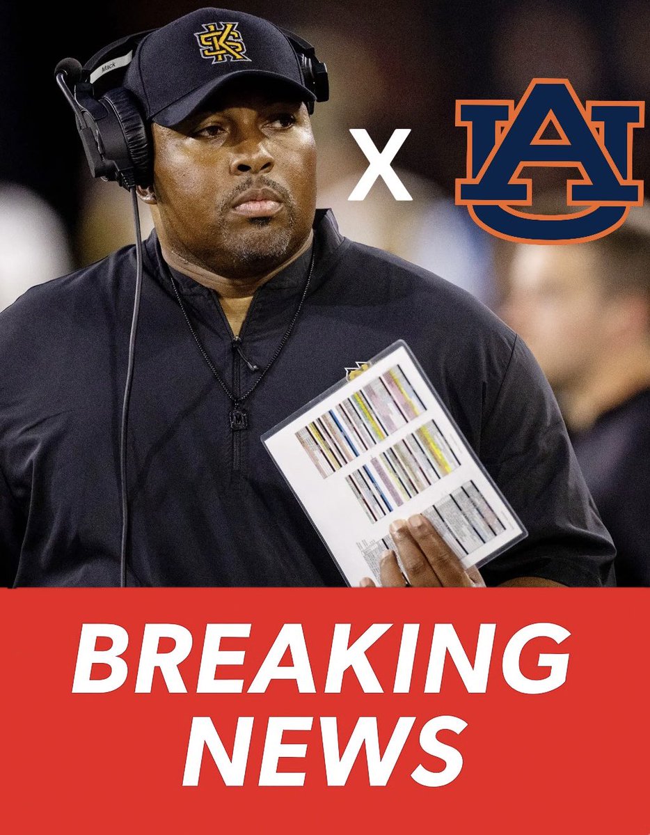 #BREAKING I have just received word that Auburn is finalizing a deal with Jerry Mack to become the next head coach of the Tigers. Mack is one of the most successful first year HC at the FBS level right now. Seems like the Tigers have found their guy.
