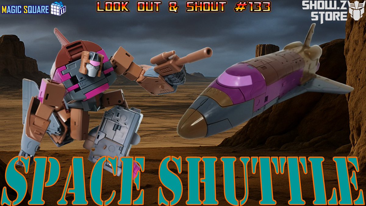 ArrowFyre's tweet image. Blast Off into action 🚀

With the final Magic Square Combaticon released we&apos;re reviewing MS-07 Space Shuttle.

...next, we form Bruticus.

Watch it here 👉 youtu.be/n0gS0-71-vY

#transformers #blastoff #spaceshuttle #magicsquare