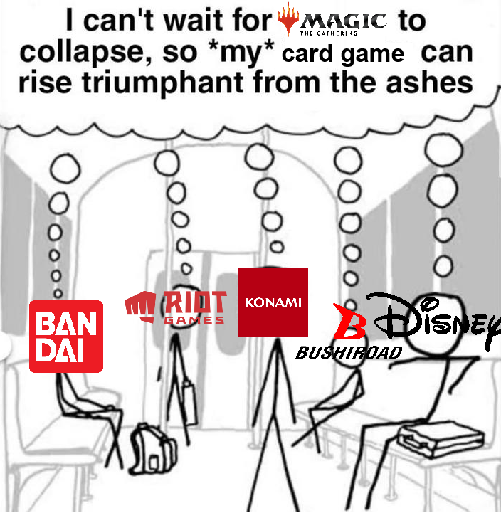 Every day in the tcg space this year has felt like this