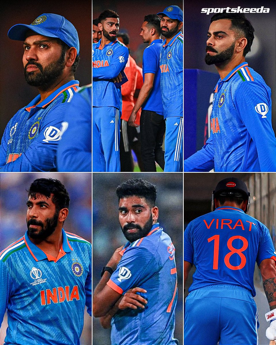 Sportskeeda's tweet image. The defeat in #CWC23 final changed everything for Team India. 💪🏼

They bounced back, went unbeaten, and brought home two ICC trophies. 🏆

Maybe the World Cup wasn’t in our destiny — but what followed was a golden era to cherish forever. 🇮🇳🔥

#OTD #TeamIndia #Cricket