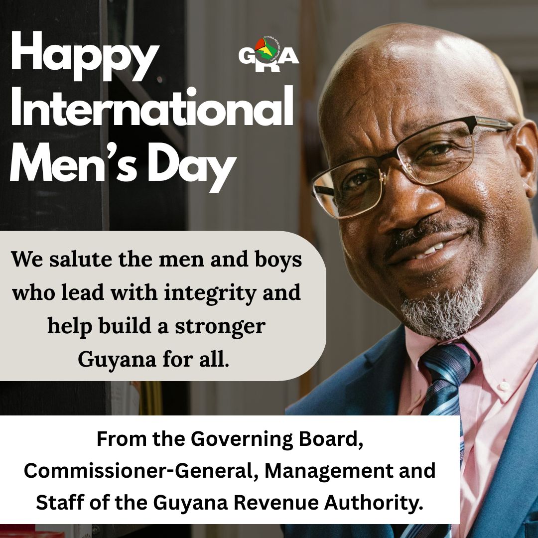 Happy International Men’s Day from the GRA. We honour the men who support, guide, and inspire us every day. #GRAInternationalMensDay2025 #GRA #IMD2025