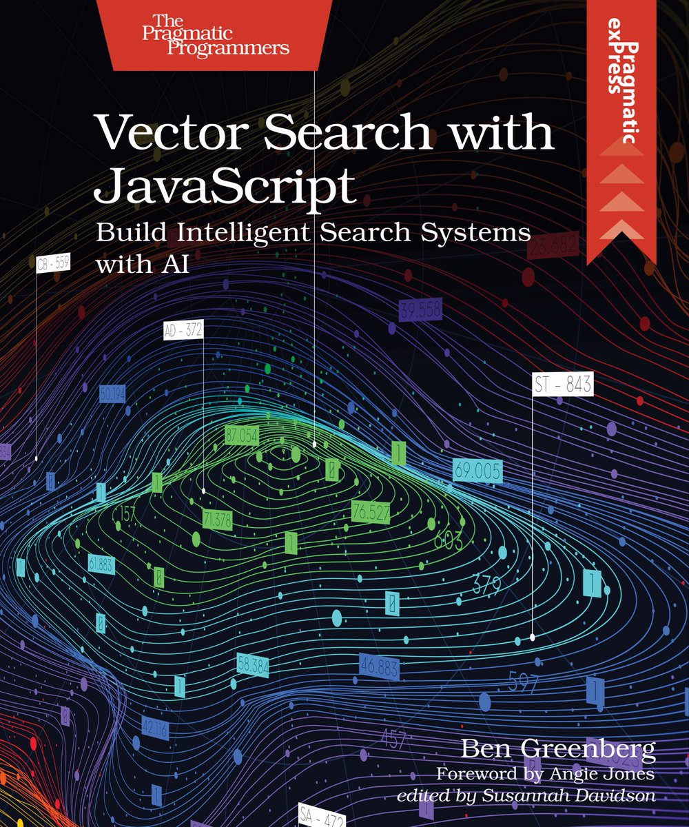 hummusonrails's tweet image. Thinking about getting my book Vector Search with JavaScript?

Get 50% off today with code “save50” only on @pragprog’s site at pragprog.com!