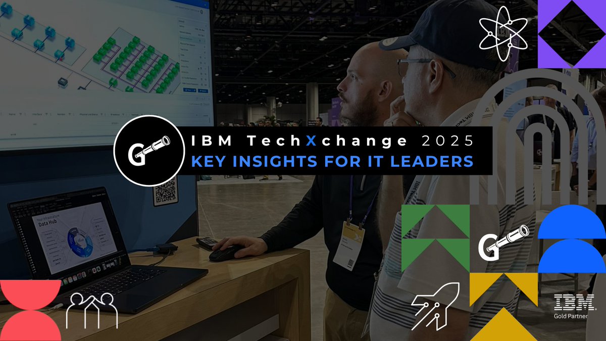 GalileoPE's tweet image. The big takeaways from #IBMTechXchange 2025 still hold:
AI is moving fast
Hybrid relies on Power + mainframe
Observability wins

🔗 links.galileosuite.com/4ic284s