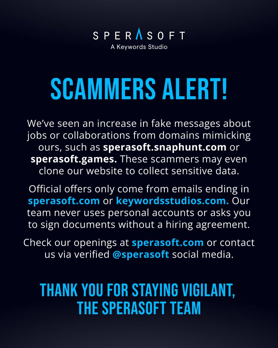 Sperasoft tweet media