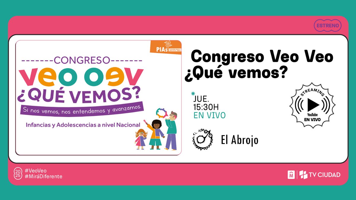 TVCIUDADuy's tweet photo. Jueves 🧐
Hoy en #TVCiudad
🐣 7 y 16:30h #PaseoAnimado
📰 8, 13 y 18:30h #MVDNoticias • En vivo
🧉 9h #CiudadViva • En vivo
🎧 11:30h #AsiLasCosas • Streaming
🎧 14h #Programastenemostodos • Streaming
🎧 15:30h #VeoVeo • Streaming
🌆 17:30h #MiraMontevideo
🧐 20h #LadoB • En Vivo
😜 21h #LaAldea • En Vivo
🔀 22:15h #IdeasCruzadas
Seguí @TVCIUDADuy 📺#MiráDiferente