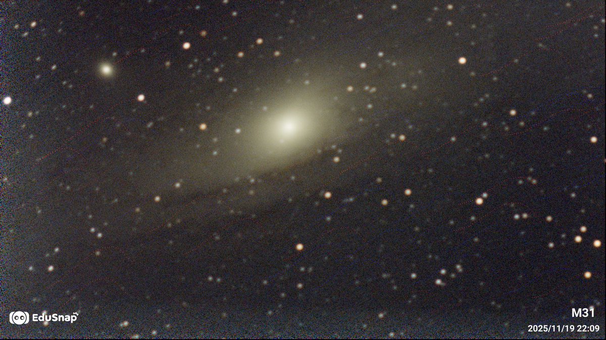 starwatcher2022's tweet photo. EDUSNAP 20251119
#EDUSNAP #SEESTAR #DWARFLAB #UNISTELLER https://t.co/iTOiP70Yej