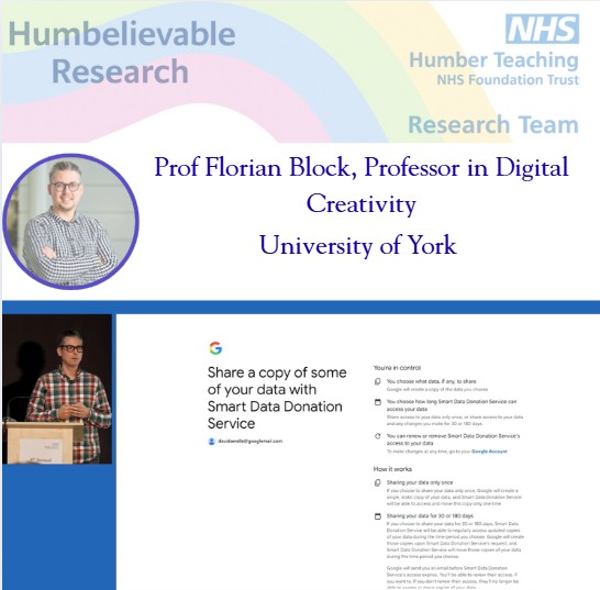 👏 Thank you to Dr David Zendle, Director, Smart Data Donation Service &amp; Prof Florian Block, Professor in Digital Creativity, University of York, for their interesting presentation about the Smart Data Donation Service and your data rights. 📱 🎮 🤖 🧑‍💻

#HumberResearch2025