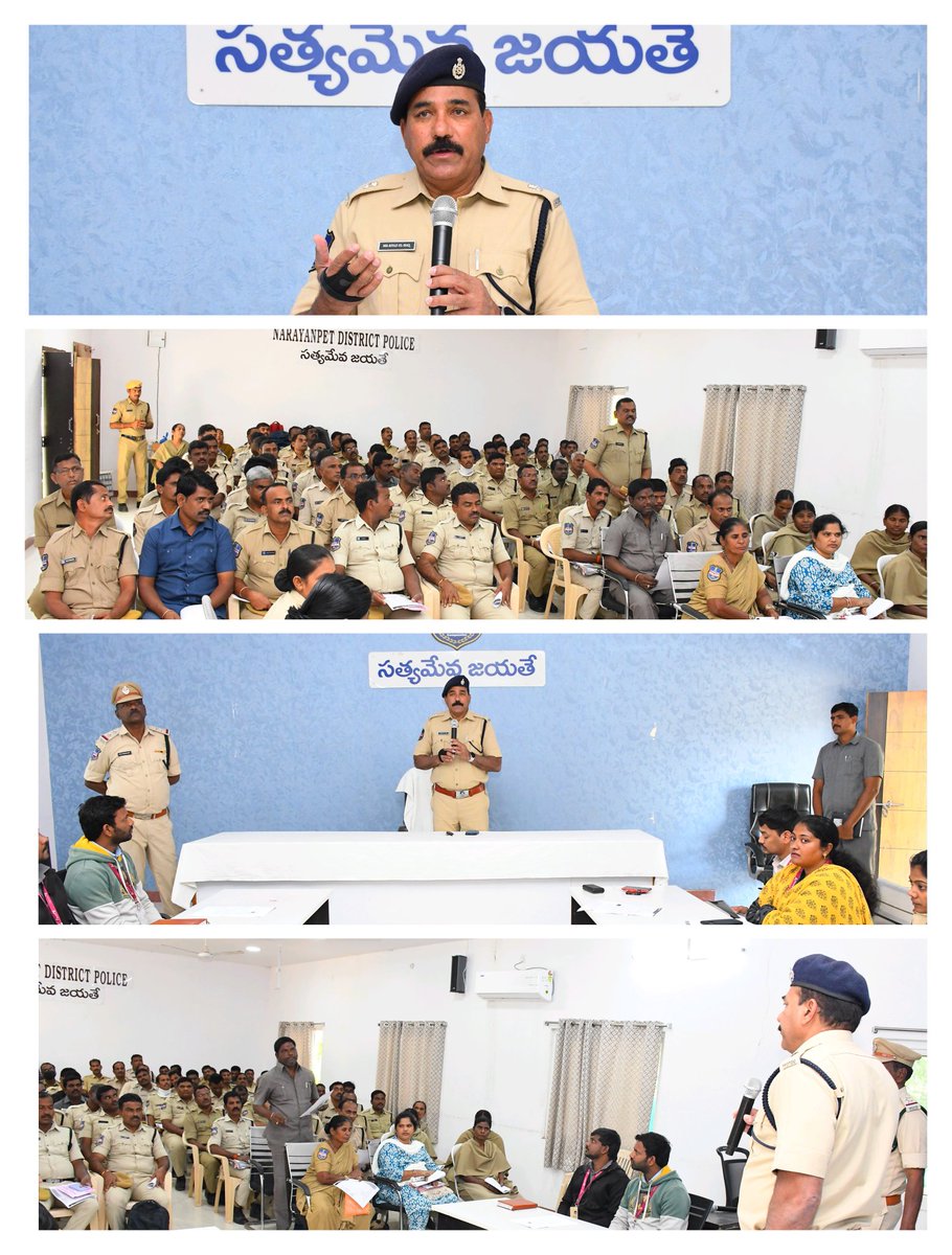SPNARAYANPET's tweet image. హోంగార్డ్స్ కి HDFC &amp;amp; యాక్సిస్ బ్యాంక్ ఆధ్వర్యంలో ఆరోగ్య, ప్రమాద భీమాపై అవగాహన కార్యక్రమం.
అనుకోని సంఘటనల సమయంలో కుటుంబానికి ఆర్థిక భరోసా ఇచ్చే బీమా ఎంతో ముఖ్యమని అదనపు ఎస్పీ రియాజ్ పేర్కొన్నారు.
#NarayanpetPolice 
#HomeGuards 
#InsuranceAwareness 
#SP_Dr_Vineeth_IPS.