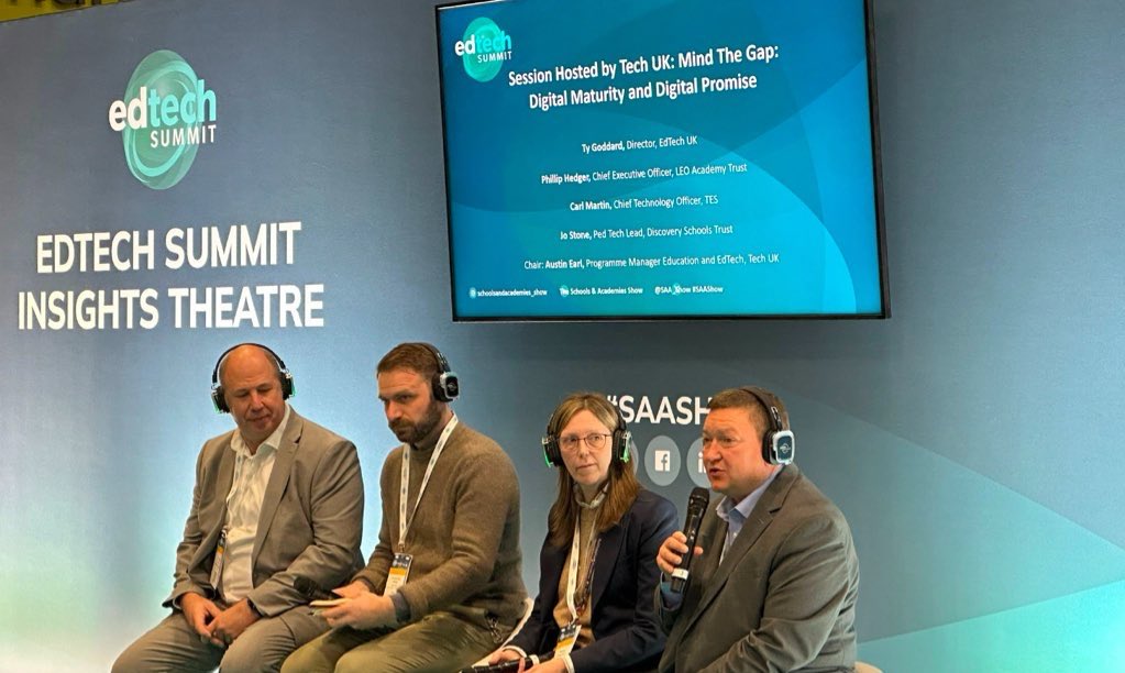 LEOacademies's tweet photo. Huge thank you to @MrcTechteacher, @jamielewry, @AlisonDay100864 &amp; @PhillipHedger for representing @LEOacademies at #SAAShow in Birmingham today.

🎨 Creativity in Core Subjects with @AdobeExpress &amp; @AdobeForEdu

📈 Sustainable MAT growth

💡 Digital Maturity

#WeAreLEO 🦁 🧡 https://t.co/OvuGj6WBlx