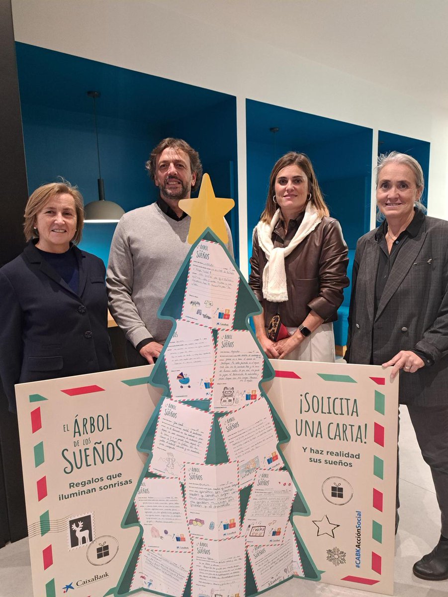 Se acercan fechas especiales, y el proyecto "El árbol de los sueños" consigue que aflore la sonrisa de un/a niño/a a través de algo tan sencillo como regalarle la posibilidad de satisfacer un sueño, una necesidad que previamente nos ha explicado en una carta. Este año nos sumamos
