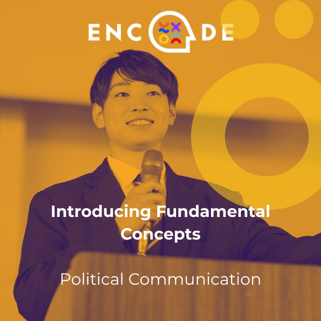 encodemotion's tweet image. Political communication shapes not only what we know but also how we feel. 💬 
#ENCODE #HorizonEurope #PoliticalCommunication #EmotionsInPolitics #Democracy