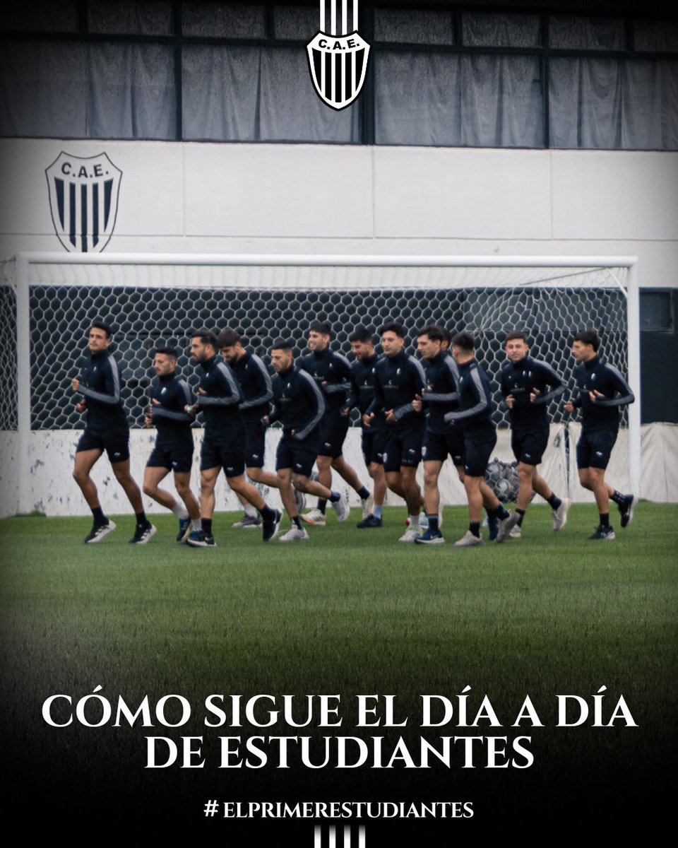 Cómo sigue el día a día de Estudiantes 🔜🖤

▪️Leé la nota 👉caestudiantes.com.ar/2025/11/19/pla…

#ElPrimerEstudiantes