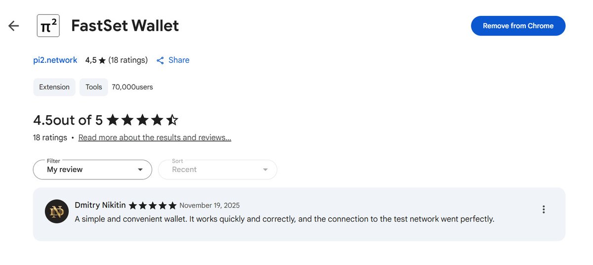 nic_kittos's tweet image. ⚡ FastSet Wallet stands out as a clean, intuitive, and lightning-fast crypto wallet developed by @Pi_Squared_Pi2 specifically for the FastSet Network.

#FastSet #Crypto #PiSquared