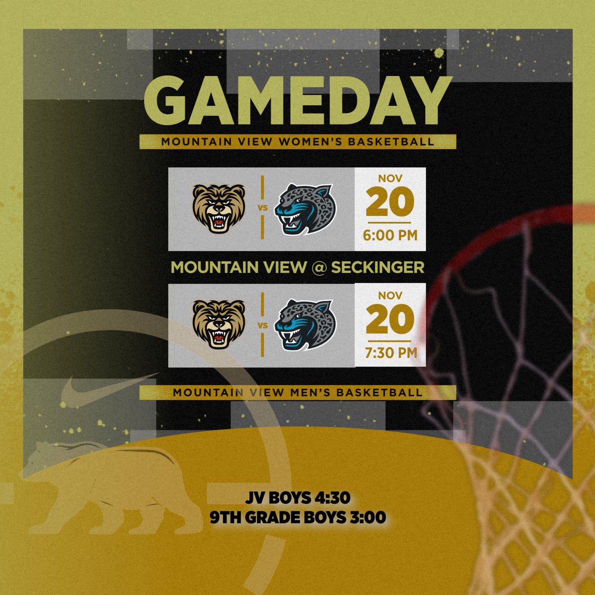 MVHSBearsBB's tweet photo. Go Bears.
Thursday. https://t.co/m96A7dDCBq