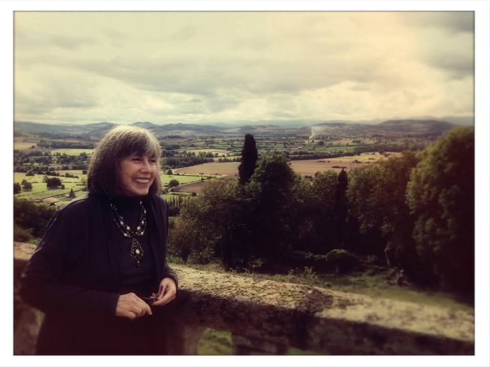 vampchronicles_'s tweet image. Anne Rice in the Auvergne, France, in 2013. Lestat&apos;s hometown.  #thevampirelestat