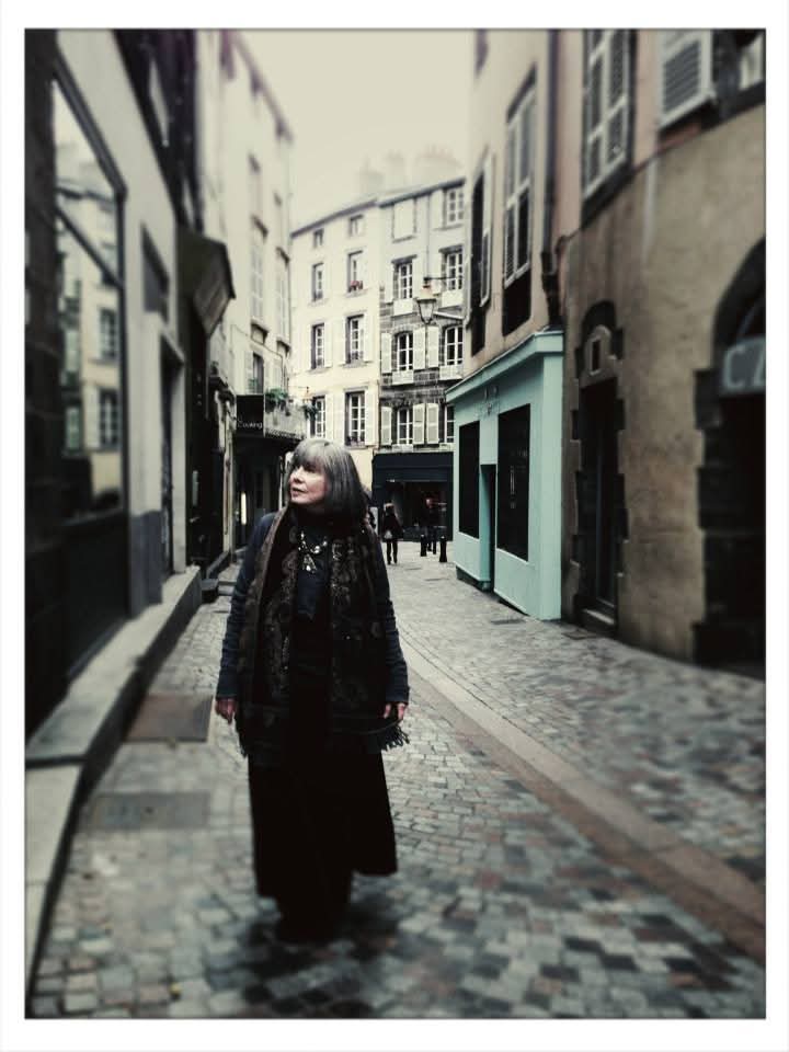 vampchronicles_'s tweet image. Anne Rice in the Auvergne, France, in 2013. Lestat&apos;s hometown.  #thevampirelestat
