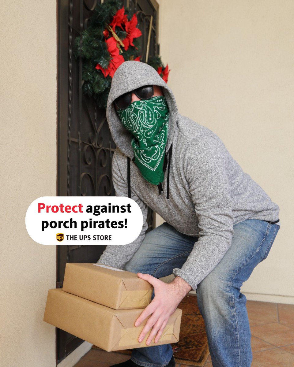 Online shopping for the holidays?  If you don't want to have deliveries left at your door, The UPS Store will accept packages on your behalf, no matter who the courier is. Save 10% on mailbox rentals as a Get More Rewards member. 

#shipping ⁣⁣#delivery #OnlineOrders #mailbox
