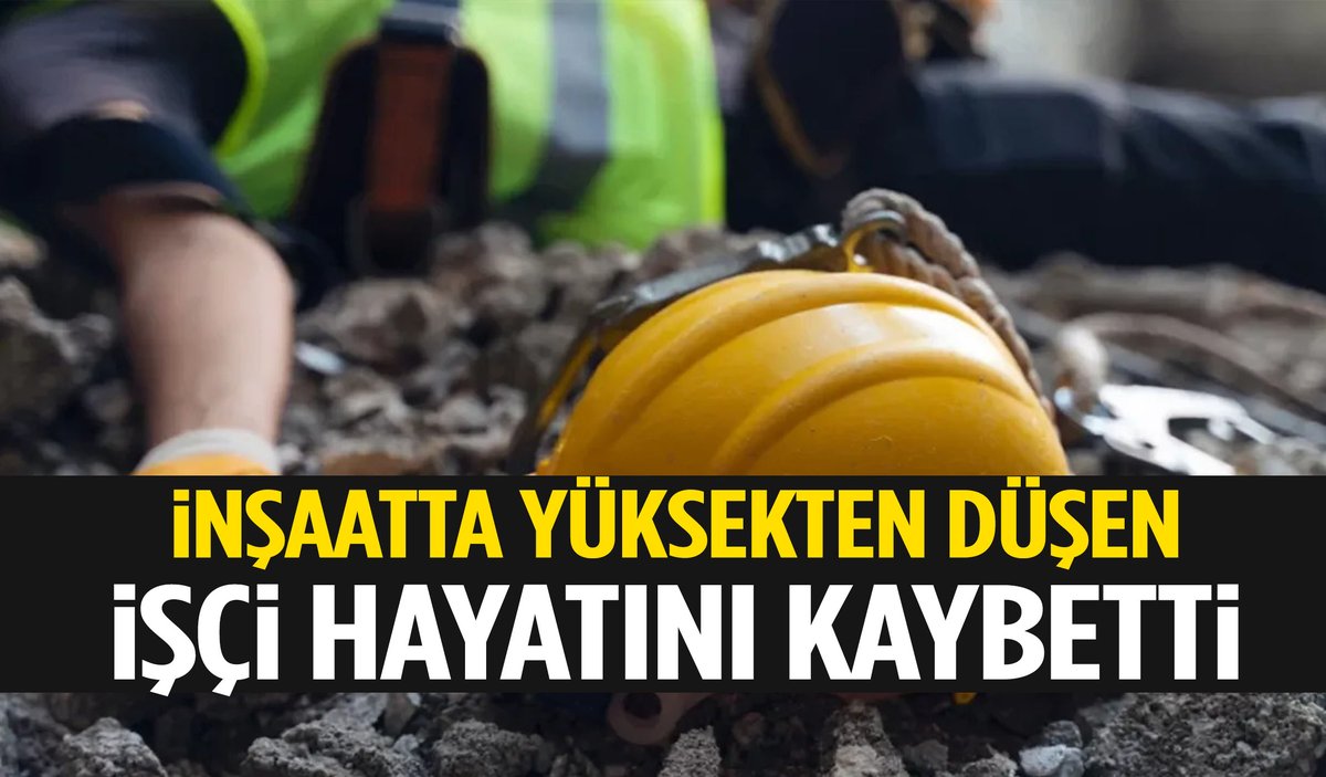 İnşaatta can pazarı: 15 metre yükseklikten düşen işçi hayatını kaybetti
manisakulishaber.com/insaatta-can-p…