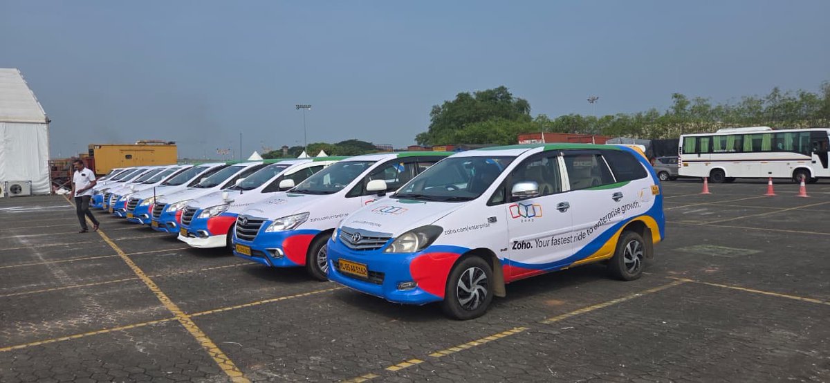 svembu's tweet image. Pictures from opposite sides of the globe, both events happening at the same time: Gartner enterprise event in Kochi and our ongoing Zoholics event in Toronto.

From Kochi to Toronto, our reach and execution are growing worldwide! 

And the best is yet to come - we will…