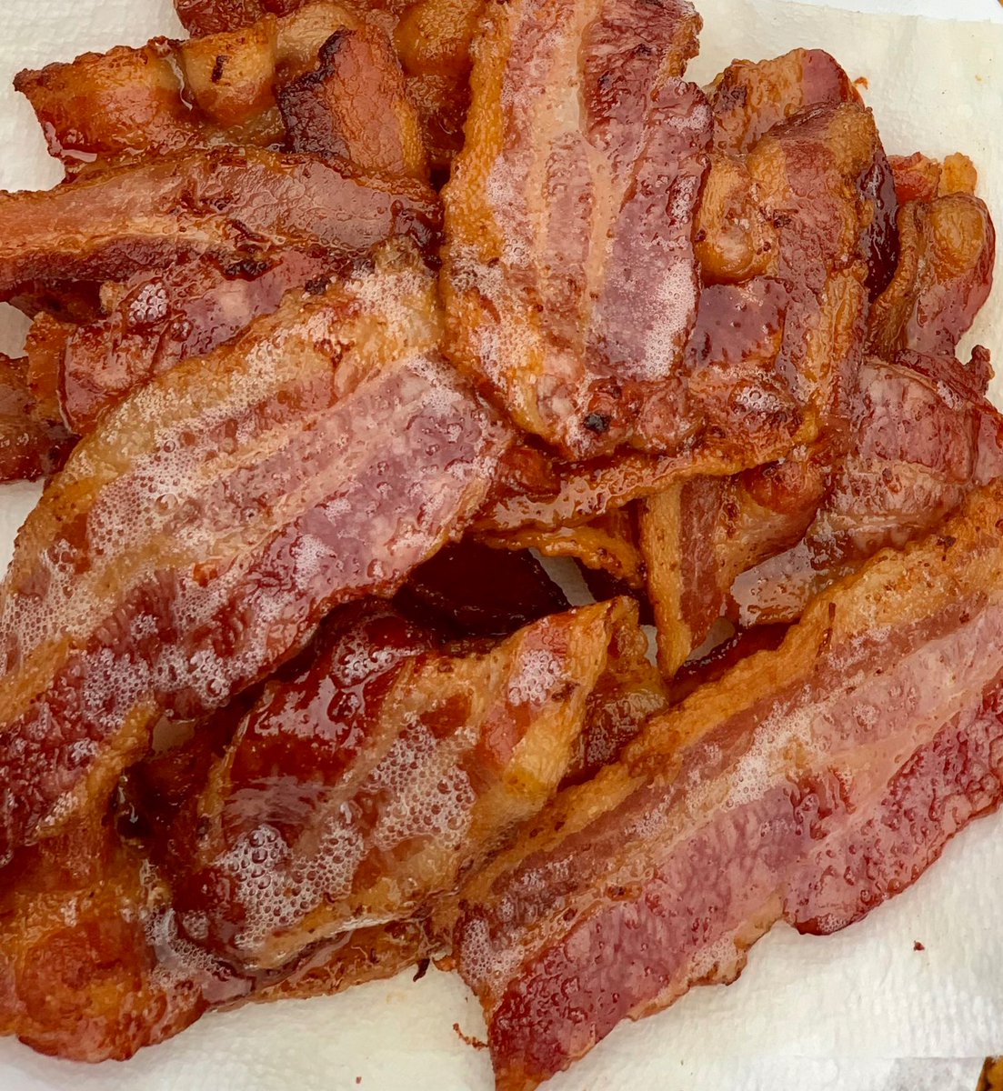 otokyo__'s tweet image. What do you do with leftover bacon…