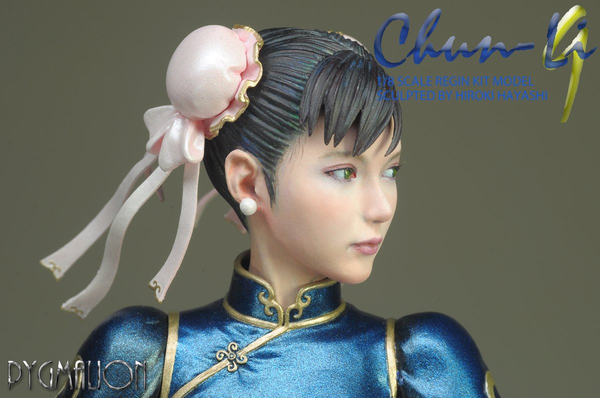 RT @gahaku34: アトリエイット 林浩己原型 1/8スケール 『春麗』8＆9