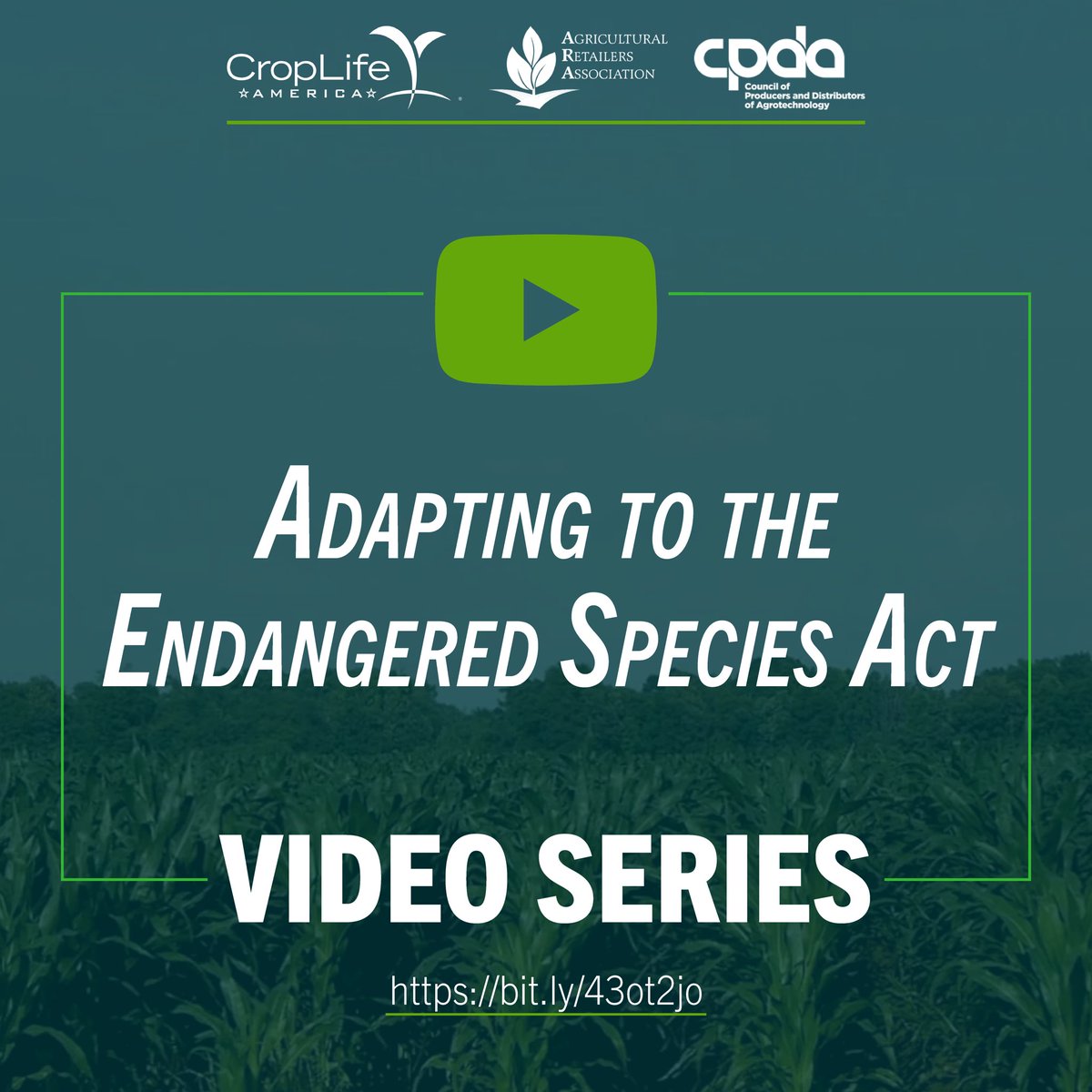 CropLifeAmerica's tweet image. #ESA Tools and Resources → VIDEO SERIES 
 
#CLA, @AgRetailers, and #CPDA released a new video series with walkthroughs of @EPA’s online ESA compliance tools – Bulletins Live! Two &amp;amp; PALM – and an overview of how ESA pesticide mitigations work.