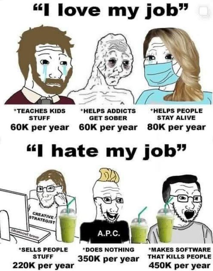 coin95official's tweet photo. IM GOING TO QUIT MY JOB TO MAKE MORE MEMECOINS I LIKE THIS SHIT

FUCK MY BOSS https://t.co/OiuiUNObqU
