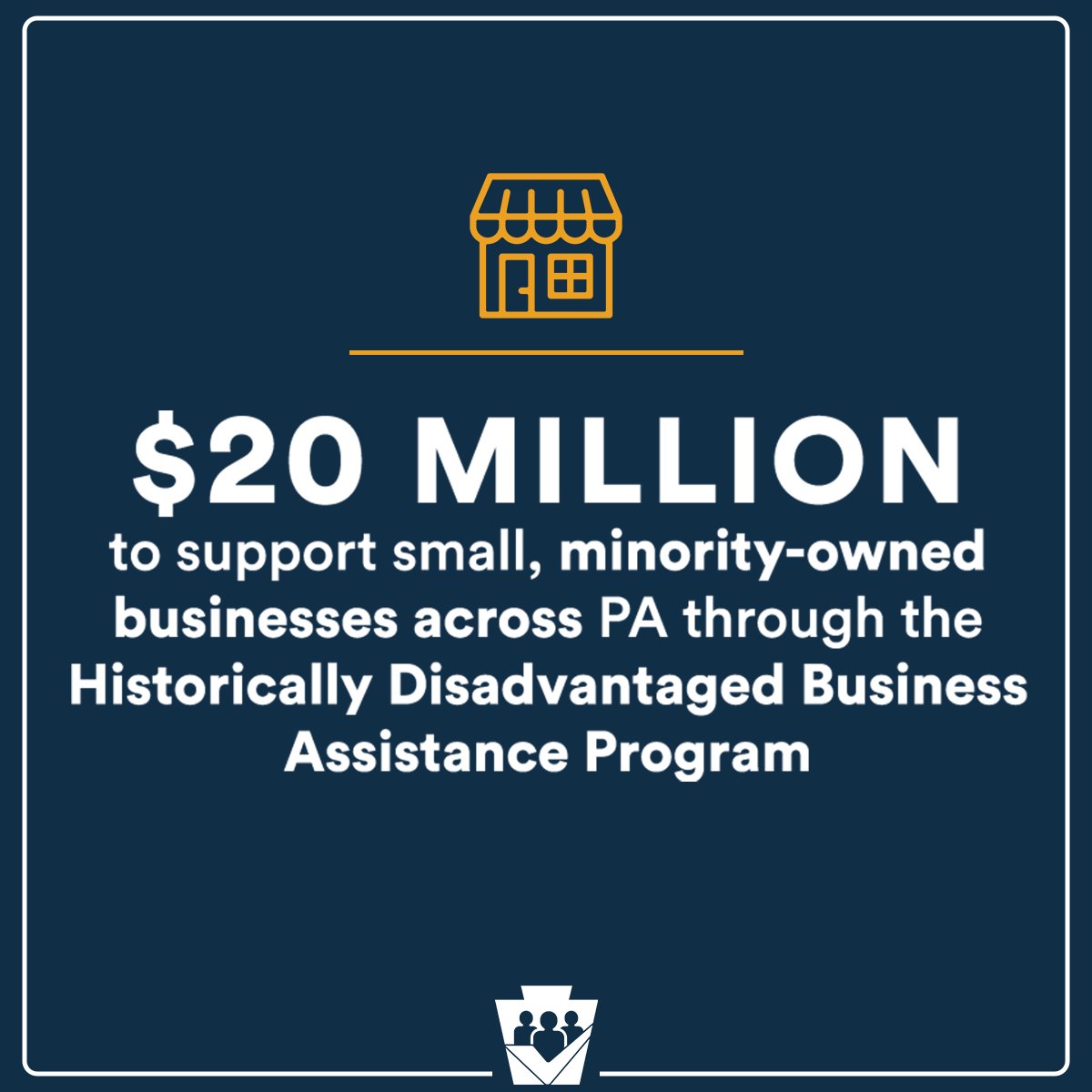 .<a href="/GovernorShapiro/">Governor Josh Shapiro</a>’s budget invests $20M in the Historically Disadvantaged Business Assistance Program to help small minority-owned businesses access capital, expand operations, and compete for new opportunities. #DCEDFunding #PASmallBiz ow.ly/JVZf50XtH7H