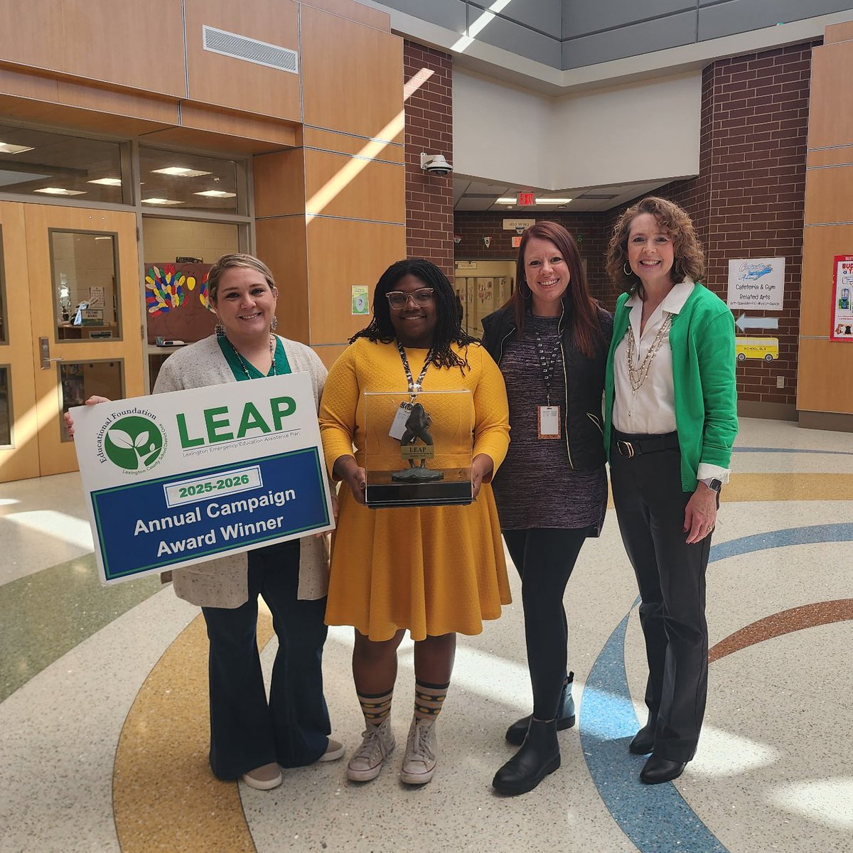 CESAviators's tweet image. A huge Aviator thank you to our staff for supporting the Lexington One Educational Foundation’s LEAP program. Your generosity strengthened both the Emergency Fund and the Education Fund. Congratulations on receiving an award for outstanding participation! @LexingtonOne