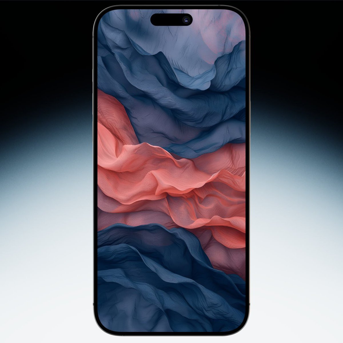 Brillee_Music's tweet image. Flowing layers of blue and coral chiffon fabric texture. Tap &amp;amp; hold to download in 4K, then explore more premium wallpapers on Telegram/Pinterest via bio! #AbstractTexture #CoralBlue #FabricArt #HDWallpaper #Aesthetic