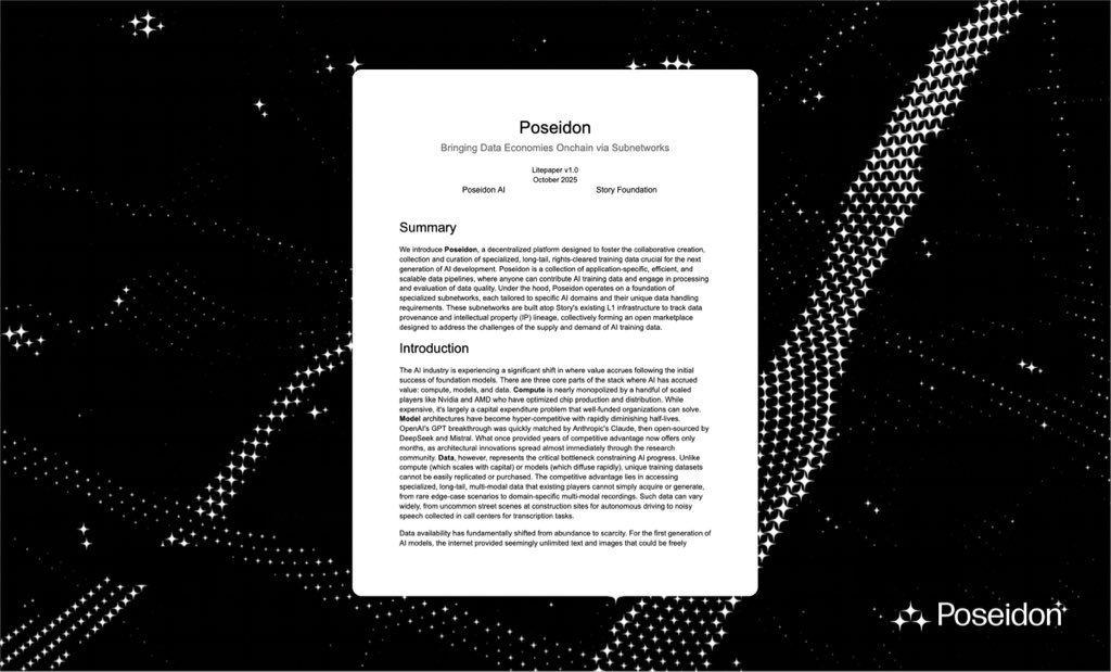 web3_assest's tweet image. What problem does Poseidon solve
Most people think data collection only works through a central platform. Poseidon challenges that idea by using subnetworks instead of a single gatekeeper.

How does it actually work ? 
 
Look at the audio transcription subnetwork. Contributors…