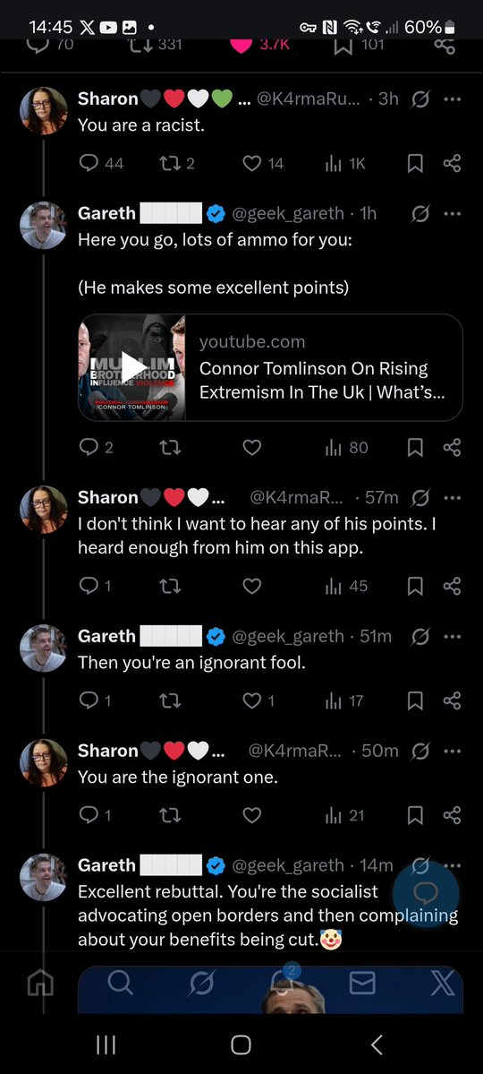 geek_gareth's tweet image. One for my mum&apos;s fridge. Despite stating she&apos;s a #socialist in her bio, I was polite. You can lead a horse to water, but you can&apos;t make them #think. 

@Con_Tomlinson &amp;amp; @liamtuffs1&apos;s interview (it&apos;s a good one!)
youtu.be/hLRoqai8ljI