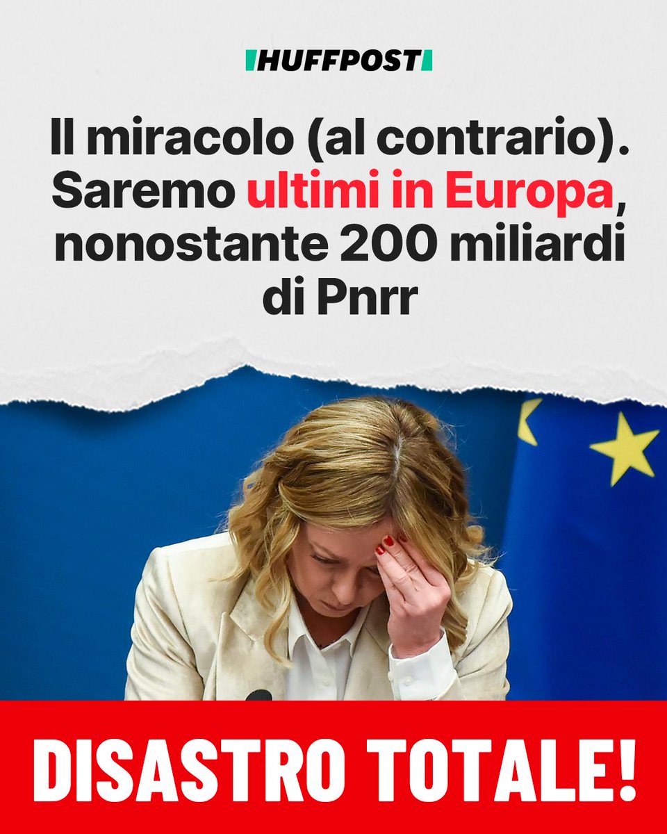 Mov5Stelle's tweet image. Mentre Giorgia &amp;amp; Co. provano a venderci l’immagine di un’Italia che vola, la realtà racconta altro: siamo davanti a un vero disastro.