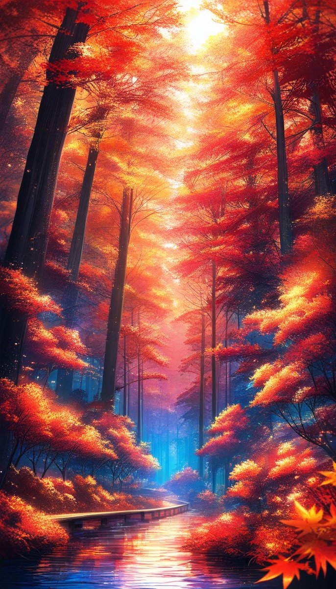 RheyTrader's tweet photo. **🍂 📱What’s your fall lockscreen?📱 🍂**

Here's mine

Sogni username: rhey20
DC username: mekus_mekus_sogni

Model: Animagine XL 4.0
#MadewithSogni https://t.co/AqKNrPJEcJ
