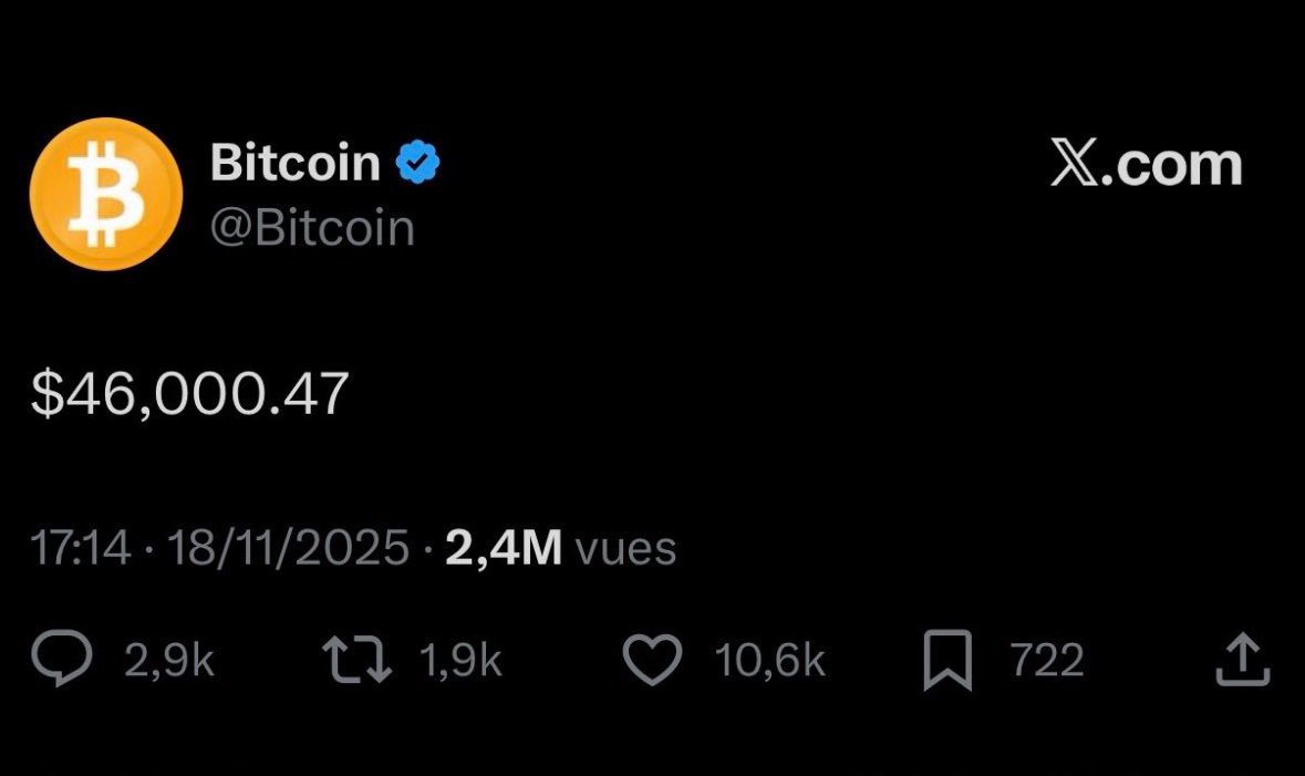 Hoy la cuenta de Twitter oficial de Bitcoin ha publicado esto, durante unos  minutos, y luego lo ha borrado. No me extrañaría nada que todo esté  programado, y nos vayamos a estos