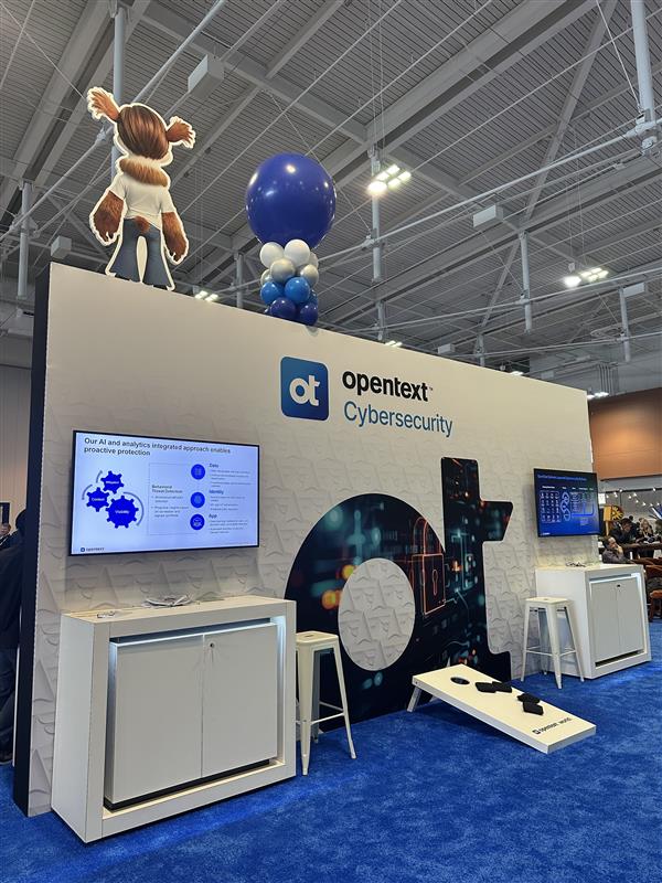 OpenTextSec's tweet image. We&apos;re halfway through #OpenTextWorld 2025 and we&apos;re not slowing down!

We invite you to stop by our OpenText Cybersecurity booth to meet our team and explore our end-to-end suite of cybersecurity solutions you already know and love. 

See you there! 💫 

#ElevateTogether