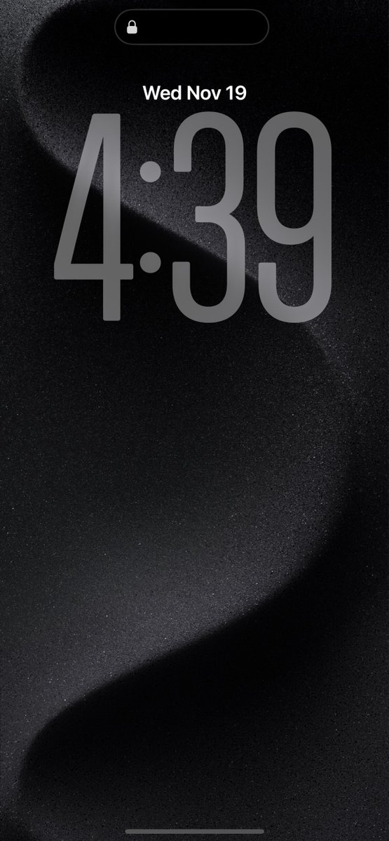 al_derbali's tweet image. AOD of iphone 15 pro max wallpaper on my iPhone 13 PM 
TOOLS i used 🛠️ 
misaka26 &amp;amp; Nugget v7 releases soon
requires ( mobileGestalt ) check my tutorial 
#iOS26 #customization #AOD 
#iphone