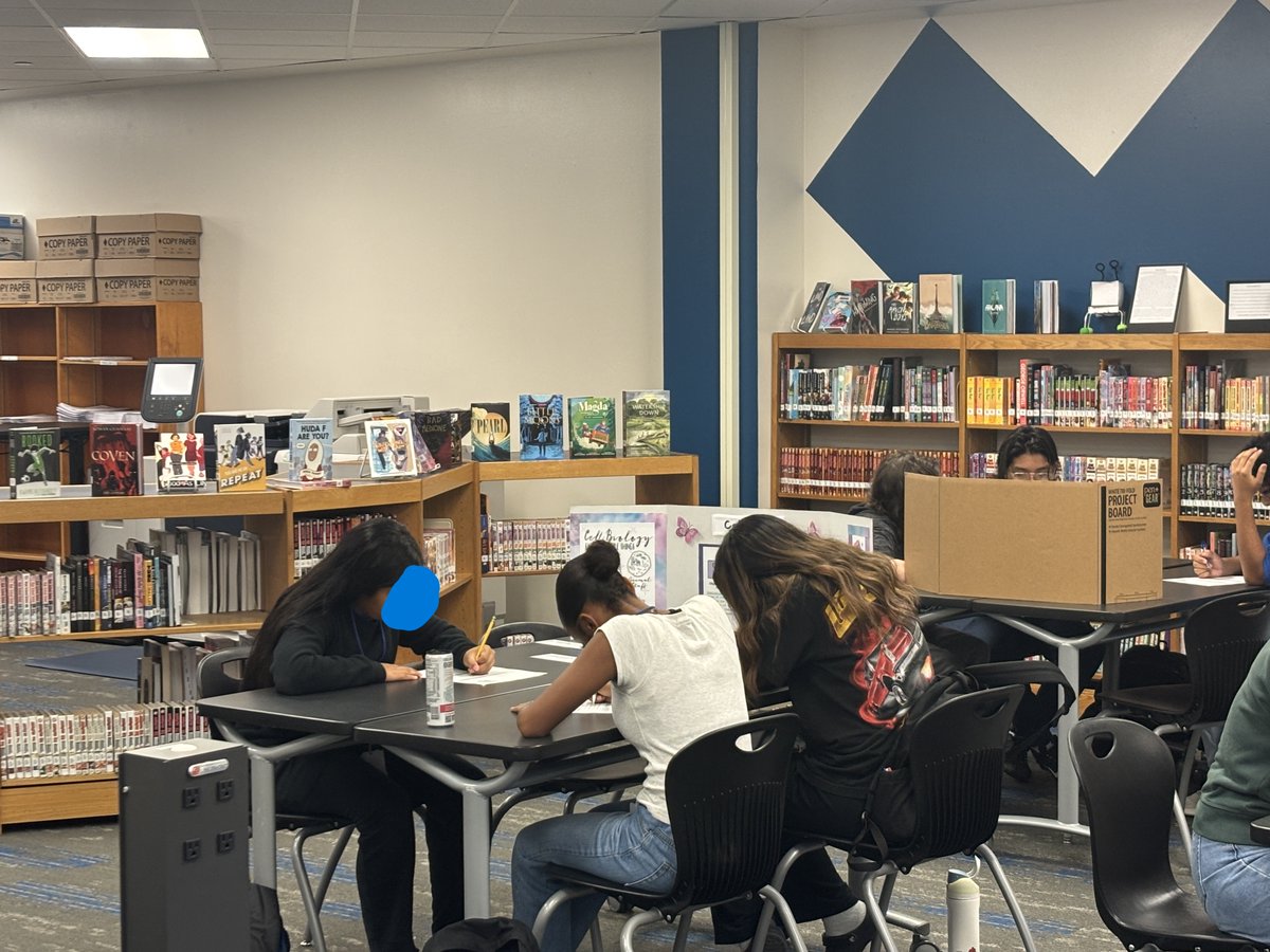 LCHS Library tweet media