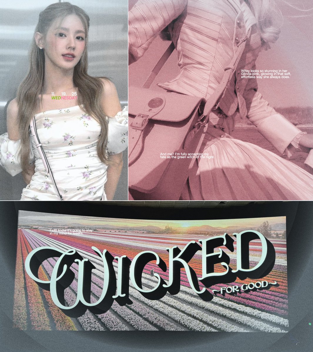 sceanyre's tweet image. 🫧 마법에 걸린 쌍,⠀ Pink goes good with green.