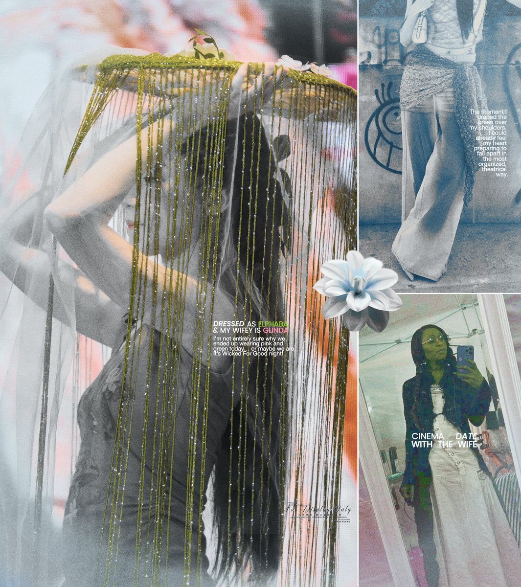 sceanyre's tweet image. 🫧 마법에 걸린 쌍,⠀ Pink goes good with green.