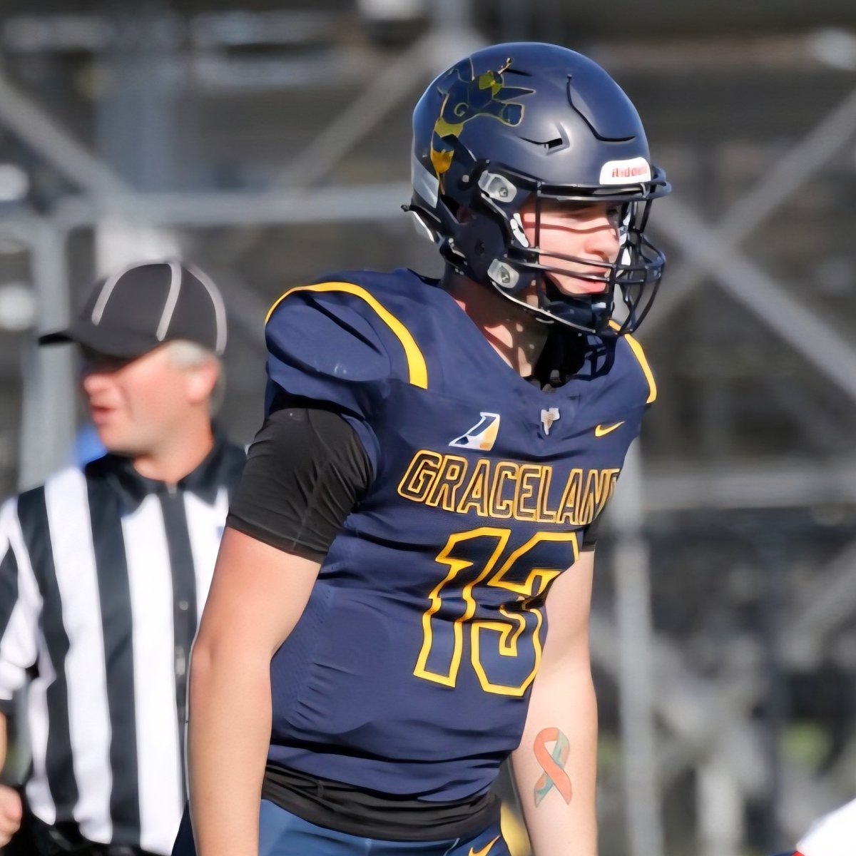 Conference awards came out yesterday.  <a href="/TjShanks15/">TJ Shanks</a> overlooked again. Freshman year, 2091 yards and 16 touchdowns, 6 starts. Just another log on the fire. Prove <a href="/HeartSportsNews/">Heart of America Athletic Conference</a> wrong again. <a href="/GracelandFB/">Graceland Football</a> #StingEm