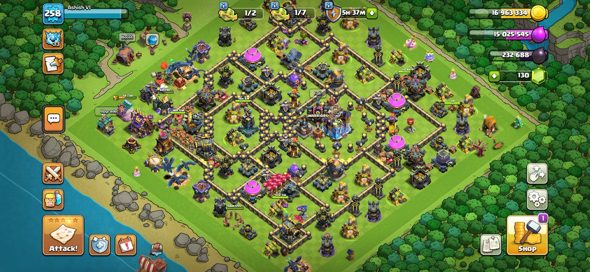 ashish0291's tweet photo. Just upgraded my Town Hall in #ClashOfClans! 🚀 Check out my Home Village with the new Town Hall level! #therealtownhall @ClashOfClans https://t.co/o8H20O2qzZ
