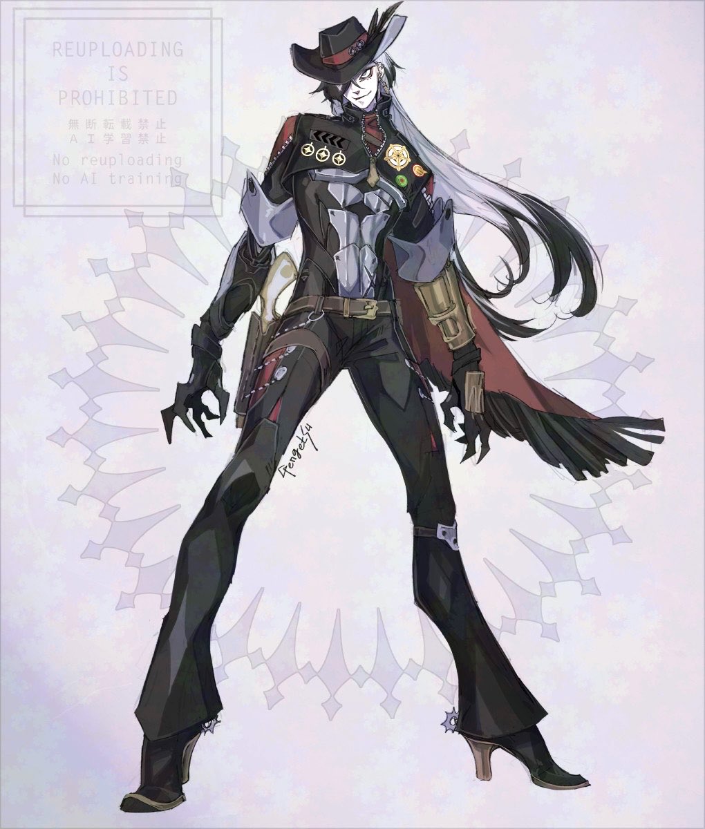 gengetsu618's tweet image. キャラデザの黒さがたまらない

#Boothill
#HonkaiStarRail