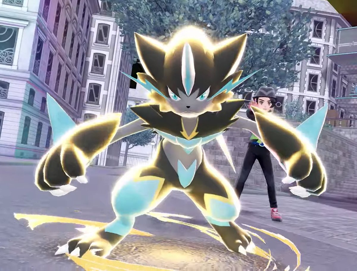 Therapist: Bipedal Luxray isn't real, he can't hurt you  

Bipedal Luxray: