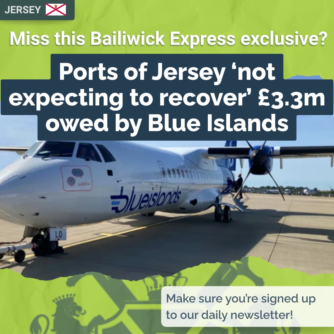 Miss this Bailiwick Express exclusive? 💻

Make sure you're signed up to our daily newsletter so you don't miss our biggest headlines and stories!

Subscribe for free here: account.bailiwickexpress.com/register